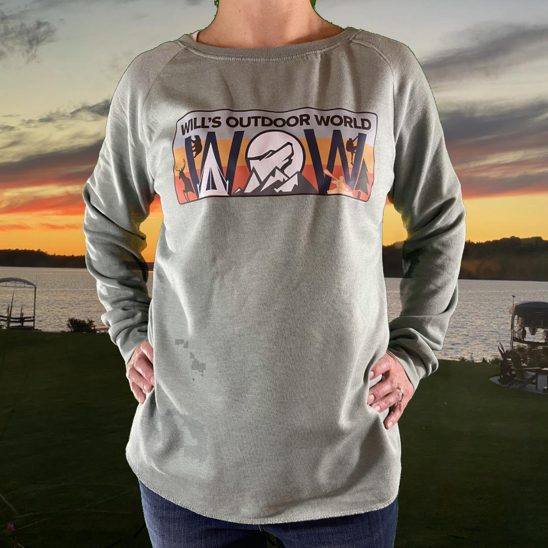 Women's California Wave Wash Crewneck Sweatshirt